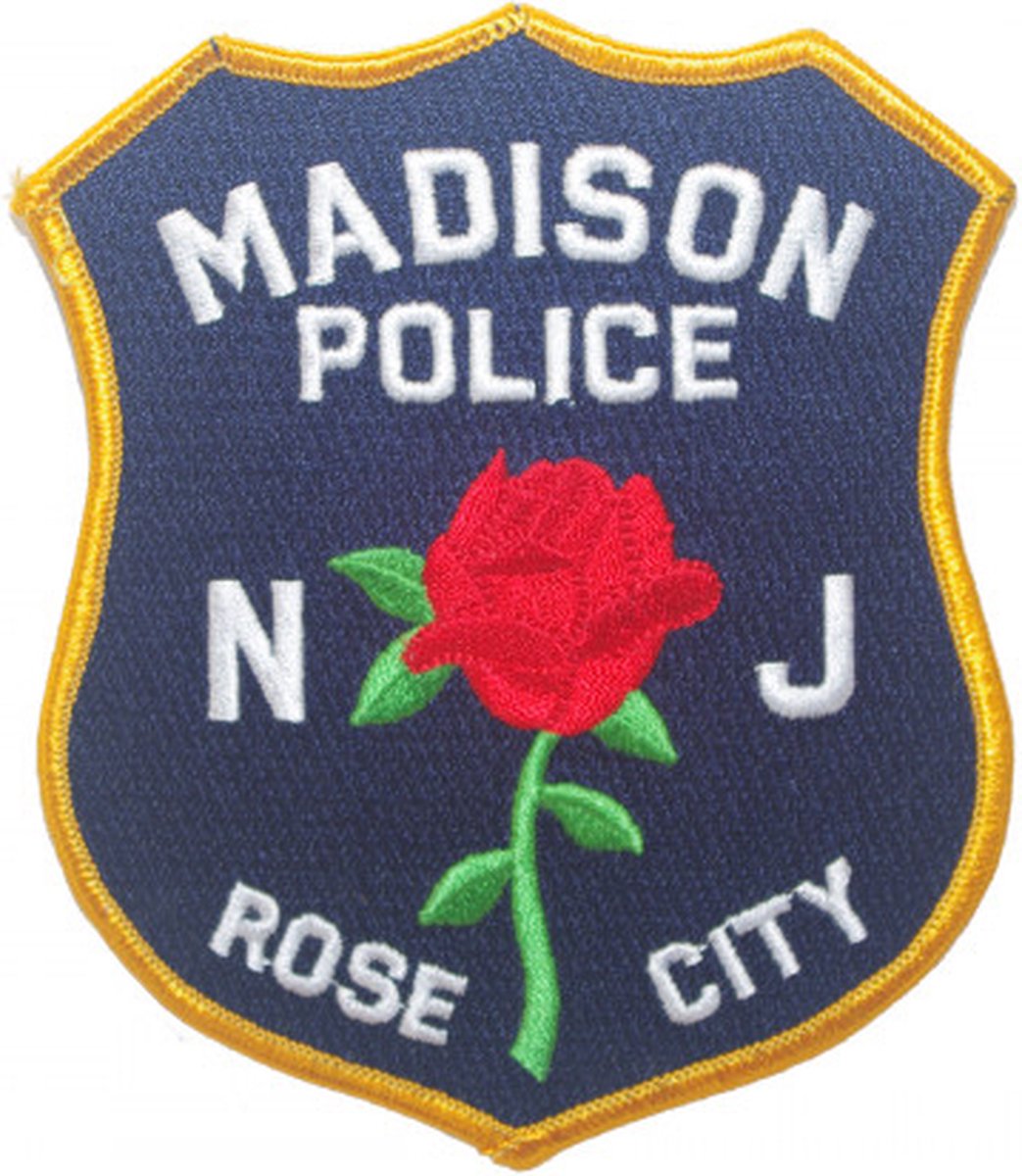 Madison Police Rose City geborduurde patch embleem | Opnaai